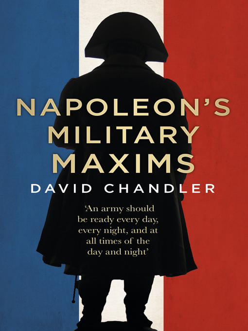 Cover image for Napoleon's Military Maxims